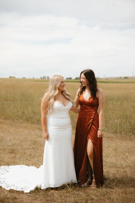 Cadence & Trenton, bridal party