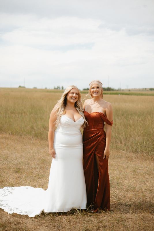Cadence & Trenton, bridal party