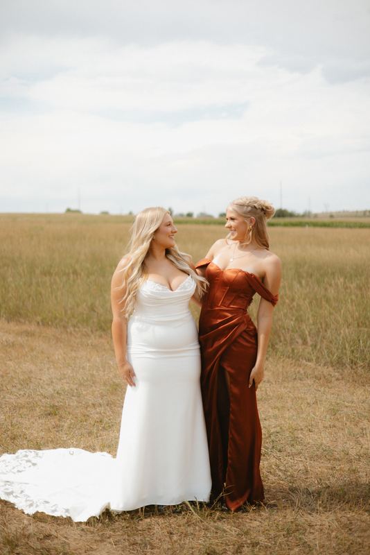 Cadence & Trenton, bridal party