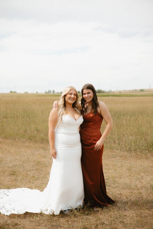 Cadence & Trenton, bridal party