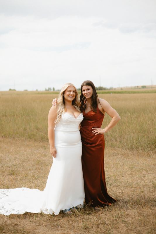 Cadence & Trenton, bridal party