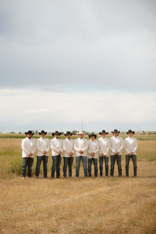 Cadence & Trenton, bridal party