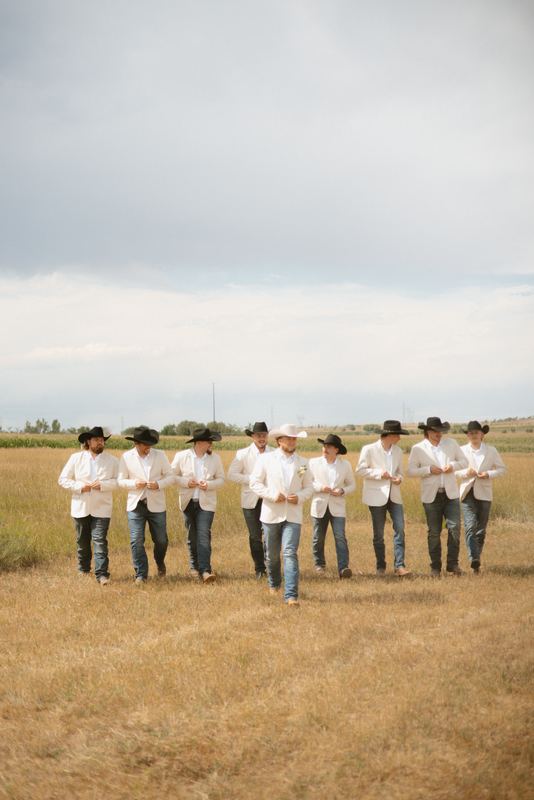 Cadence & Trenton, bridal party