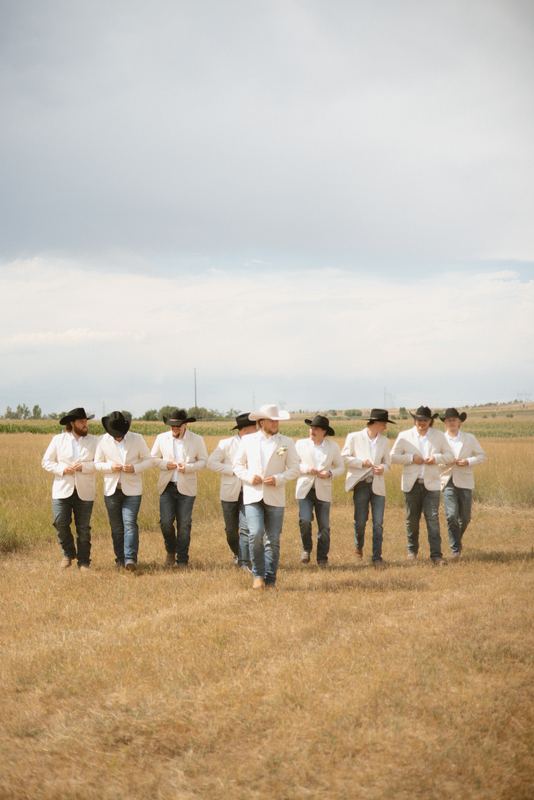 Cadence & Trenton, bridal party