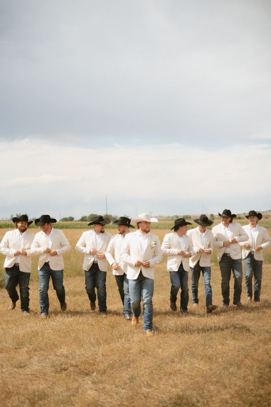 Cadence & Trenton, bridal party