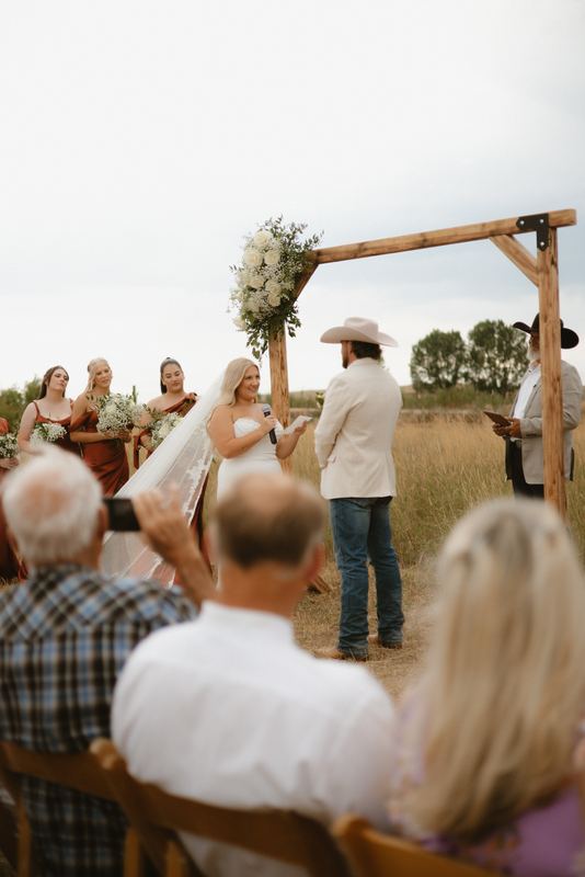 Cadence & Trenton, ceremony