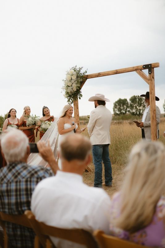 Cadence & Trenton, ceremony