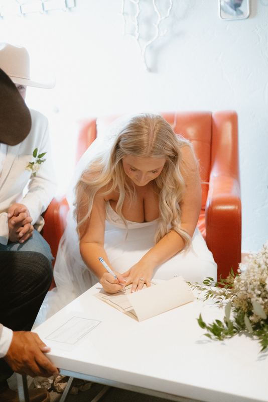 Cadence & Trenton, ceremony